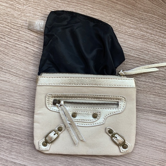 Balenciaga pouch motocross classic leather canvas - Picture 6 of 16